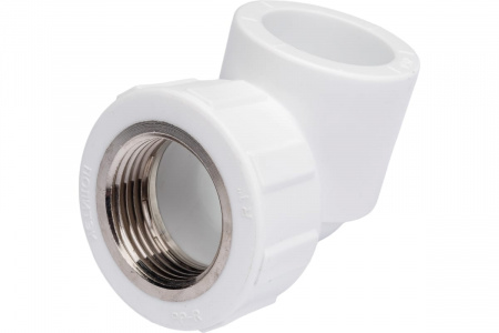 Угольник ВР 32х3/4' комбинированный, полипропиленовый Политэк 9400003234