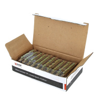 Шина нулевая 63.08 2 изолятора стойка (10шт) латунь EKF sn0-63-08-2