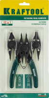 Съемник стопорных колец Universal 6-in-1 , внешний/внутренний, 6-в-1 KRAFTOOL 22811