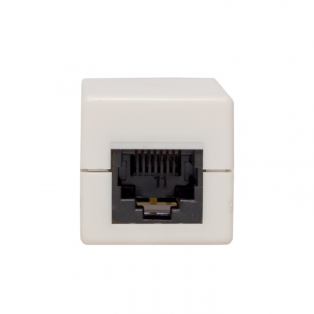 TRC-INLC-2RJ45-5EUTP-WH Адаптер проходной TERACOM Cat.5E неэкранированный RJ45-RJ45 белый EKF 