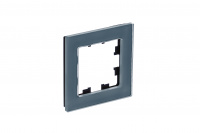 ATLASDESIGN NATURE 1-постовая РАМКА, НАТУРАЛЬНОЕ СТЕКЛО, ГРИФЕЛЬ Systeme Electric ATN360701