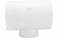 Тройник полипропиленовый PPR переходной 40х32х40мм белый Политэк 9300403240