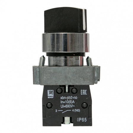xb2-bd21-65 Переключатель BD21 2P короткая ручка NO IP65 PROxima EKF 