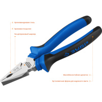 Плоскогубцы Профессионал 180 мм ЗУБР 2201-1-18_z02