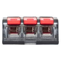 Клемма СМК 221-413 3 отверстия 0.2-4.0 мм2 (100 шт.) PROxima EKF plc-smk-221-413