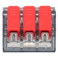 Клемма СМК 221-413 3 отверстия 0.2-4.0 мм2 (100 шт.) PROxima EKF plc-smk-221-413
