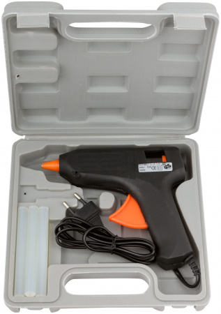 14350 Пистолет клеевой д.11 мм, 15 Вт (70 Вт), в кейсе FIT 