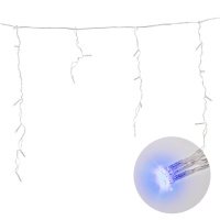 Бахрома светодиодная 1.8м 48 светодиодов Синий свет Провод прозрачный ULD-B1805-048/DTA BLUE IP20 Uniel UL-00007206