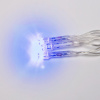 Бахрома светодиодная 1.8м 48 светодиодов Синий свет Провод прозрачный ULD-B1805-048/DTA BLUE IP20 Uniel UL-00007206