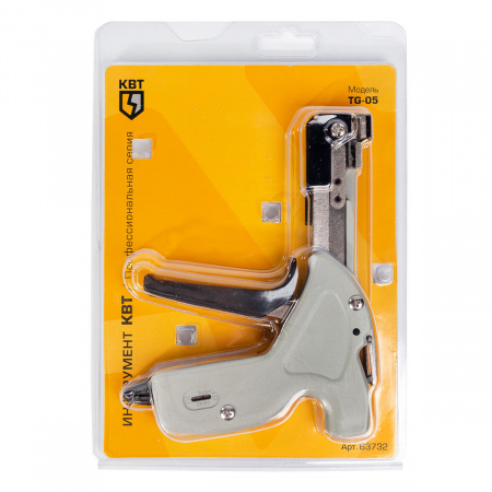 63732 Инструмент для монтажа стальных стяжек TG-05 серия ПРОФИ КВТ 