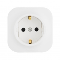 Quteo Розетка с заземлением со шторками наружная белая Legrand/Daccord 782220
