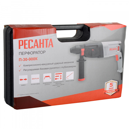 75/3/2 Перфоратор П-30-900К Ресанта 