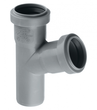 Тройник канализационный 67 град. 40 Ostendorf 111300