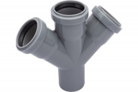 Крестовина одноплоскостная 45 град. 50 х 50 х 50 Политэк 135545