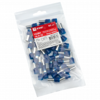 Наконечник штыревой втулочный изолированный НШвИ 16.0-12 (50шт) EKF nhvi-16.0-12