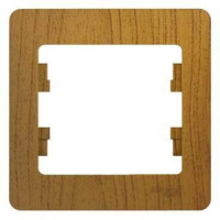 GLOSSA Рамка 1 пост дуб Systeme Electric GSL000501