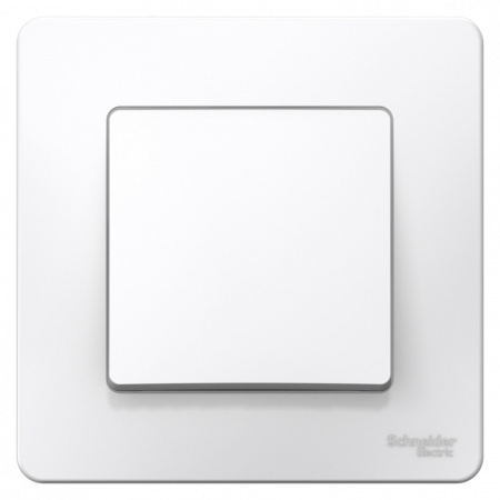 BLNVS006101 BLANCA скрытой установки одноклавишный выключатель (cх.1), 6A, 250B, белый Systeme Electric 