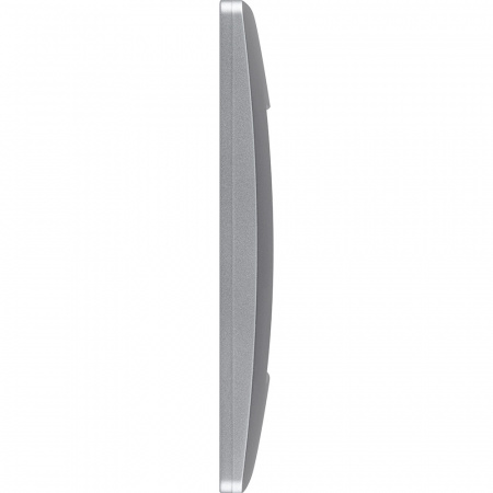 672551 ETIKA Рамка 1 пост алюминий Legrand/Daccord 