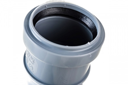 Отвод канализационный 45 град. 50 Политэк 100545