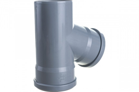Тройник канализационный 67 град. 110 Ostendorf 115300