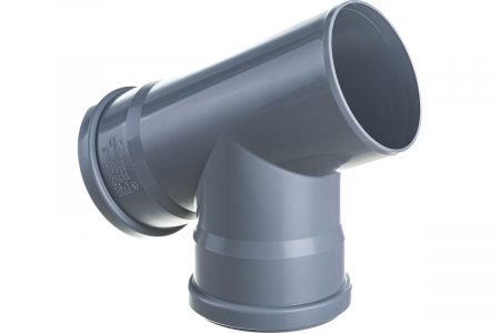 Тройник канализационный 67 град. 110 Ostendorf 115300