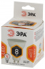 Лампа светодиодная LED MR16-8W-827-GU10 (диод, софит, 8Вт, тепл, GU10) (10/100/4000) ЭРА Б0036728