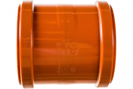 Муфта двухраструбная 110 мм для наружной канализации Ostendorf 220510