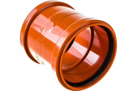 Муфта двухраструбная 110 мм для наружной канализации Ostendorf 220510