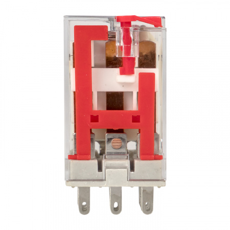 rpat-22-3-230AC Реле промежуточное с кнопкой и мех. Индикацией RPAt 22/3 10A 230В AC AVERES EKF 