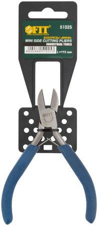 51025 Бокорезы ''Мини'' синие ручки 115 мм FIT 