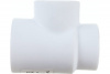 Тройник полипропиленовый PPR переходной 25х20х20мм белый Политэк 9300252020