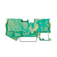 Клемма заземления , зажим push-in, 4 точки подключения, 2.5 кв.мм DKC VPR-2.5-QUATTRO-PE