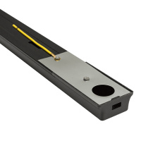 Шинопровод для трековых светильников 1м черный (в наборе токовод заглушка крепление) FERON CAB1003 10340