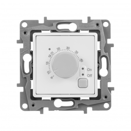 672230 ETIKA Термостат для пола белый Legrand/Daccord 