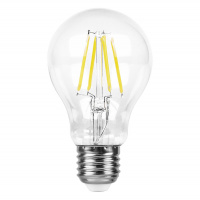 Лампа светодиодная LED 7вт Е27 белый FILAMENT FERON LB-57 25570