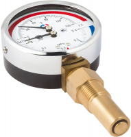 Термоманометр радиальный ТМТБ-31Р.2, 0...150С, 0...0.6 МРа 1/2' кл.2.5 РОСМА 00000002344