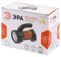 Фонарь светодиодный PA-606 прожектор аккумуляторный 5 Вт, литий, поворотная ручка, Альфа ЭРА Б0052744