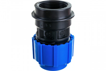 Муфта ПНД компрессионная ВР 32 х 1 1/4' Политэк 52003214