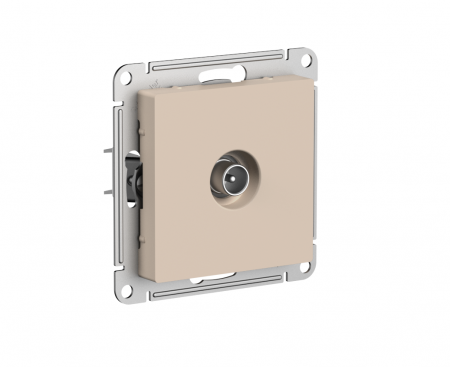 ATN001293 ATLASDESIGN TV АНТЕННА коннектор, механизм, ПЕСОЧНЫЙ Systeme Electric 