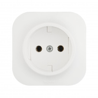 Quteo Розетка без заземления без шторок наружная белая Legrand/Daccord 782210