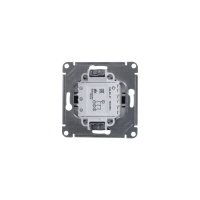 GLOSSA Выключатель трехклавишный сх.3 антрацит в рамку Systeme Electric GSL000731