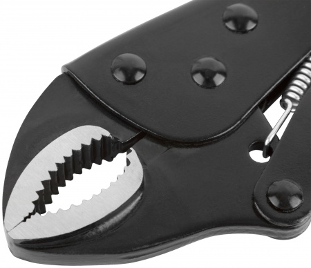 52713 Зажим ручной с фиксатором тип WR черненый 250 мм FIT 