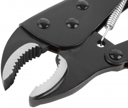 52713 Зажим ручной с фиксатором тип WR черненый 250 мм FIT 