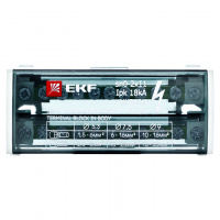 Шина нулевая в корпусе 2х11 125А EKF sn0-2х11