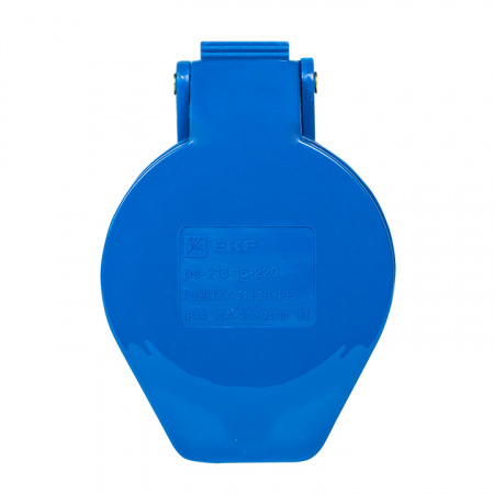Розетка кабельная 16А 2Р+Е IP44 переносная 220В EKF ps-213-16-220