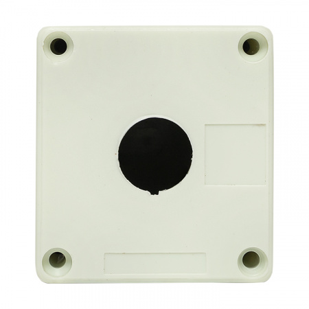 cpb-101-w Корпус кнопочный 1 кнопка КП101 пластиковый белый EKF 