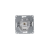 GLOSSA Розетка компьютерная RJ45 категория 5E антрацит в рамку Systeme Electric GSL000781K
