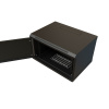 WR-TW-0645-SR-RAL9004 Шкаф настенный 19-дюймовый 19'' 6U 367х600х450мм металлическая передняя дверь с замком черный RAL 9004 WRline'' WRLine  520238