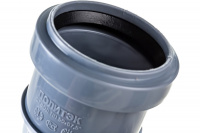 Отвод канализационный 67 град. 50 Политэк 100567