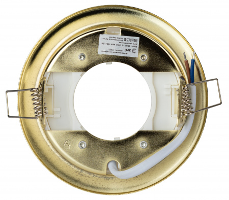 Светильник KL35 GD есоСветильник под лампу Gx53.220V.13W ,золото KL35 GD eco ЭРА Б0041930